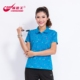 Thành phố Demei mùa hè cổ điển mới 360 phụ nữ bông ve áo thể thao giản dị T-Shirt POLO áo sơ mi đầy hoa mẫu áo polo nam Áo polo thể thao