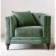 Kết hợp sofa đôi vải Mỹ Phòng khách 3 + 2 + 1 hiện đại tối giản nhỏ sofa xanh nhung mềm - Ghế sô pha Ghế sô pha