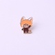Động vật Hàn Quốc dễ thương dễ thương 哒 huy hiệu phim hoạt hình phim hoạt hình ví túi trâm đơn giản cá tính trang trí trâm Trâm cài