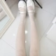 Mùa hè mỏng LOLITA vớ tie dây đeo cung một chút pantyhose mềm chị xà cạp Nhật Bản vớ trắng quần tất trẻ em Xà cạp