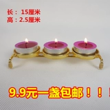 Буддийский продукт раунд седыми смазками смазки Lotus Семьбарно -масла Gruion для буддийских ламп, ламп, криминальная лампа