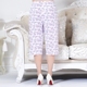 2 gói Huayouyuan cotton pajama quần nữ trung niên ladies home quần bảy điểm quần short mùa hè thường ngủ quần Quần tây