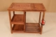 Nội thất gỗ gụ Kung Fu bàn cà phê bàn ​​trà nhỏ gỗ hồng mộc bàn nhím gỗ hồng mộc giỏ trà tủ bếp gỗ rắn cảm ứng - Bàn trà