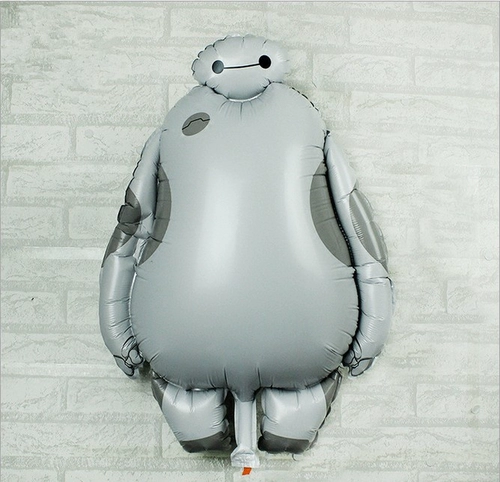 Super Energy Marine Corps Big Hero 6 Big White Aluminum Film Balloon Baymax вечеринка по случаю дня рождения детская вечеринка алюминиевая вечеринка алюминиевая вечеринка