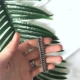 CỬA HÀNG NAM GD với phiên bản Hàn Quốc của titanium steel vòng đeo tay nam vòng đeo tay đơn giản triều nam trang sức trang sức rắn xương vòng đeo tay