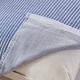 Khăn bông sọc Nhật Bản đôi cotton chính hãng cao cấp tăng gạc gối người lớn mùa mềm vỏ gối vuông Khăn gối