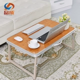 Кровать Pincheng с столом для ноутбука может сложить простой общежитие артефакт укроватный кровати ленивый человек, чтобы выучить маленький стол