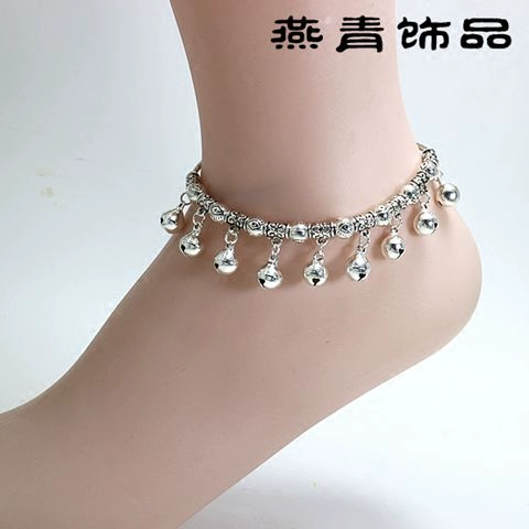 Оригинальный дизайнерский браслет на ногу для школьников на день Святого Валентина, модный колокольчик, ретро этнический оберег на день рождения, подарок на день рождения, этнический стиль