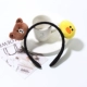 Siêu dễ thương dễ thương ít gấu thỏ gà kẹp tóc nâu gấu net đỏ headband bán dễ thương tạo tác headband nón tóc dây tóc vòng phụ kiện tóc cho bé gái Phụ kiện tóc