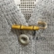 Tre trâm cá tính handmade tre trâm nam và nữ gỗ cotton khăn choàng khóa áo len trang trí phụ kiện pin lớn - Trâm cài Trâm cài