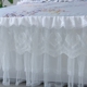Mùa hè giường ren váy giường bìa băng lụa mảnh duy nhất 1.5 m1.8 m 2.0 giường đặt điều hòa không khí ghế máy có thể giặt Váy Petti