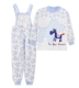 Quần yếm cotton cho bé phù hợp với mùa xuân và mùa thu 0 trẻ em bảo vệ mở bụng 1 jumpsuit 3 quần mùa thu 5-7 pijama bé trai Quần áo lót