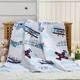 Tấm bông mảnh duy nhất bông phim hoạt hình bởi bé trải giường cotton nap quilt chần chăn có thể giặt Trải giường