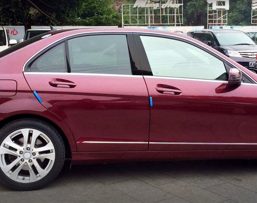 08-13 Mercedes-Benz C-Class W204 Модифицированное окно BC Средний столб