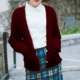 Của phụ nữ 2018 mùa xuân mới Hàn Quốc phiên bản của v-cổ nút mỏng áo len đan áo khoác cardigan cao đẳng gió đồng phục bóng chày áo khoác len cardigan Cardigan