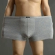 Đồ lót nam boyshort cotton phương thức boxer thanh niên sexy kích thước lớn quần eo cao bốn hộp quà tặng 5X