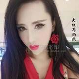 Ретро серьги, клипсы, европейский стиль, стиль Лолита, японские и корейские, в цветочек