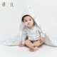 Món quà đầu tiên cotton sơ sinh thỏ hộp quà tặng in ấn nhà sư phù hợp onesies tie mũ giữ bé trăng tròn lễ set đồ sơ sinh cho bé gái Bộ quà tặng em bé