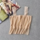Mùa hè trắng ren sling vest phần ngắn bọc ngực ống hàng đầu để ngăn chặn ánh sáng cô gái sinh viên đồ lót phần mỏng áo ngực không dây Ống