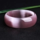 Vòng tay màu tím ánh sáng chính hãng Vòng tay pha lê đặc biệt Streamer Crystal Bracelet Mặt sáng rộng Rộng dày với Vòng tay Ngọc - Vòng đeo tay Cuff vòng tay vàng nam Vòng đeo tay Cuff