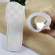 Подошвы .鞋底做鞋加宽吹气地板拖鞋底子无声软底防滑牛筋白色橡胶直供